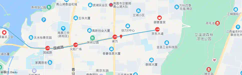 南昌江西联通_公交站地图_南昌公交_妙搜公交查询2024