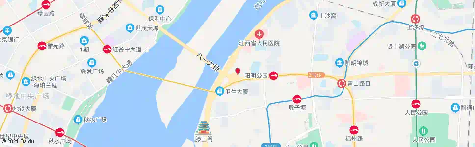 南昌下正街停车场_公交站地图_南昌公交_妙搜公交查询2024