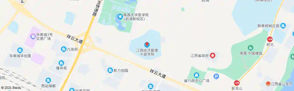 南昌江西经管学院_公交站地图_南昌公交_妙搜公交查询2024