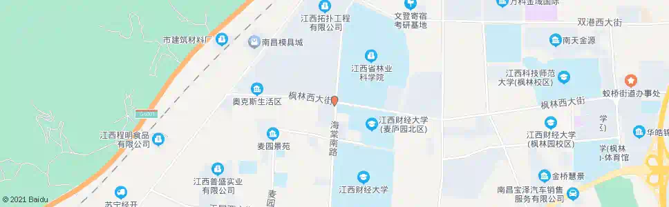 南昌海棠路南口_公交站地图_南昌公交_妙搜公交查询2024