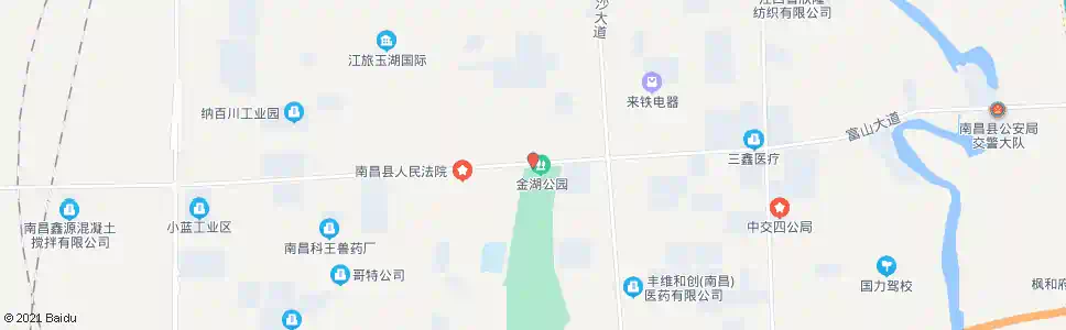 南昌富山大道_公交站地图_南昌公交_妙搜公交查询2024