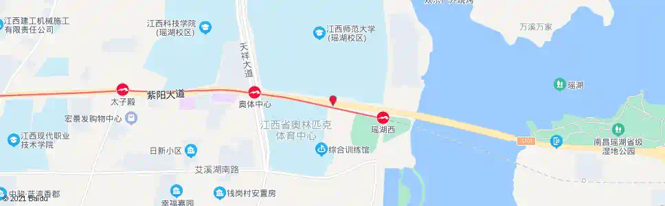 南昌师大新校区大门_公交站地图_南昌公交_妙搜公交查询2024