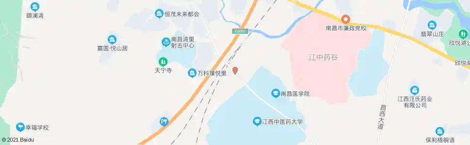 南昌岗下村_公交站地图_南昌公交_妙搜公交查询2024