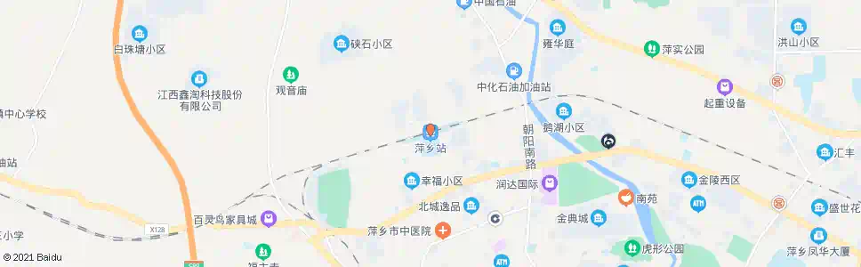 萍乡五中_公交站地图_萍乡公交_妙搜公交查询2024