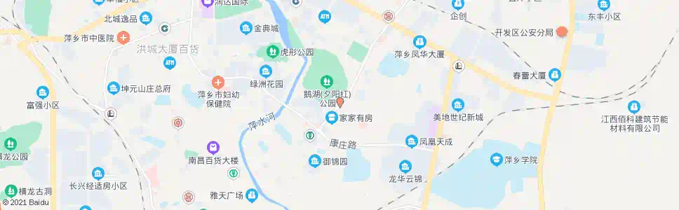 萍乡鹅湖公园_公交站地图_萍乡公交_妙搜公交查询2024