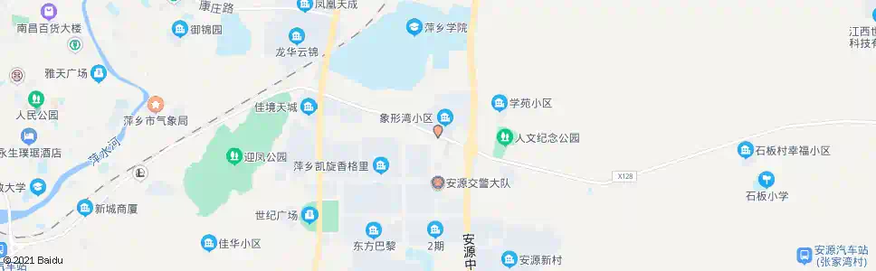 萍乡象形湾_公交站地图_萍乡公交_妙搜公交查询2024