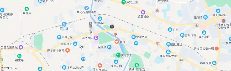 萍乡北桥桥头_公交站地图_萍乡公交_妙搜公交查询2024