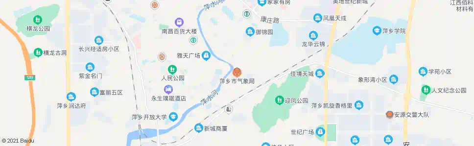 萍乡市气象台_公交站地图_萍乡公交_妙搜公交查询2024