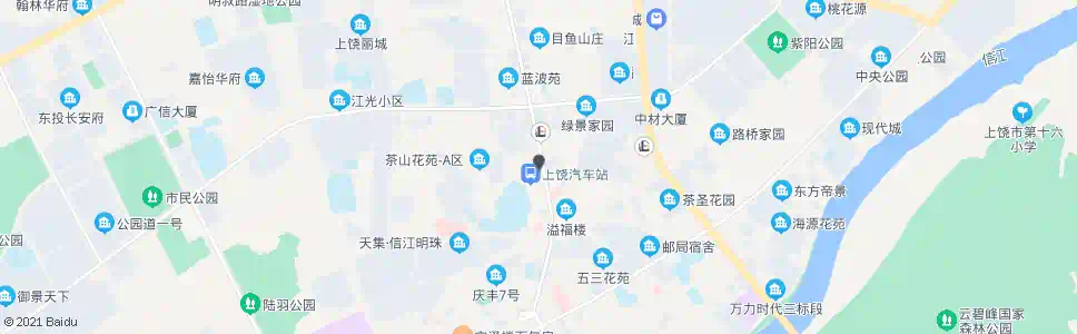 上饶上饶汽运集团有限公司汽车保养厂_公交站地图_上饶公交_妙搜公交查询2024