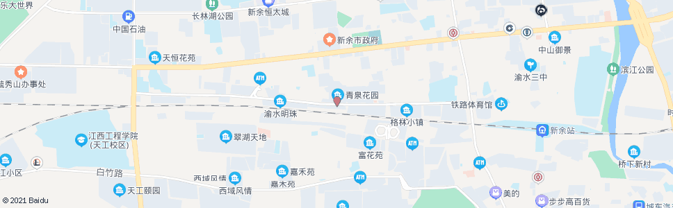 新余青泉花园_公交站地图_新余公交_妙搜公交查询2024