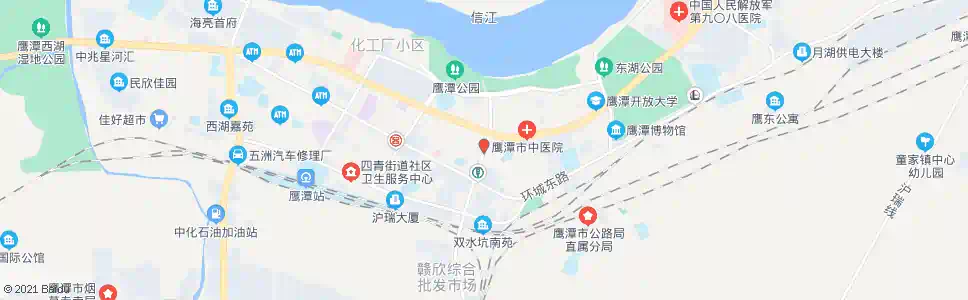 鹰潭正大南路_公交站地图_鹰潭公交_妙搜公交查询2024