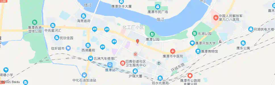 鹰潭银座广场_公交站地图_鹰潭公交_妙搜公交查询2024