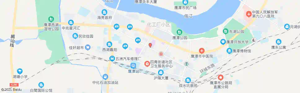 鹰潭时代广场_公交站地图_鹰潭公交_妙搜公交查询2024