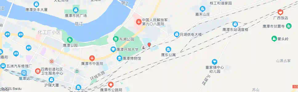 鹰潭实验中学_公交站地图_鹰潭公交_妙搜公交查询2024