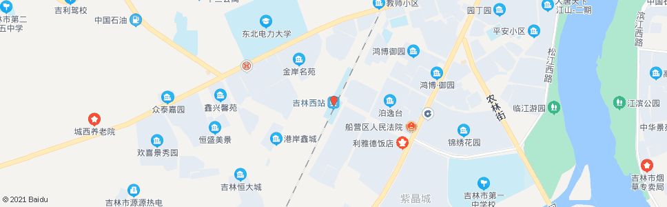 白山西站_公交站地图_白山公交_妙搜公交查询2024