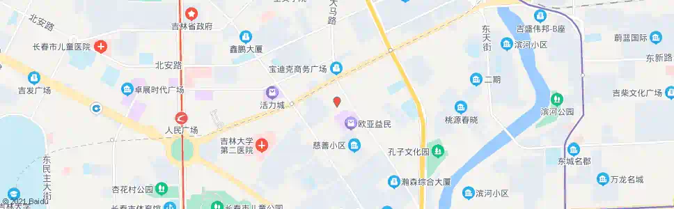 长春大马路_公交站地图_长春公交_妙搜公交查询2024