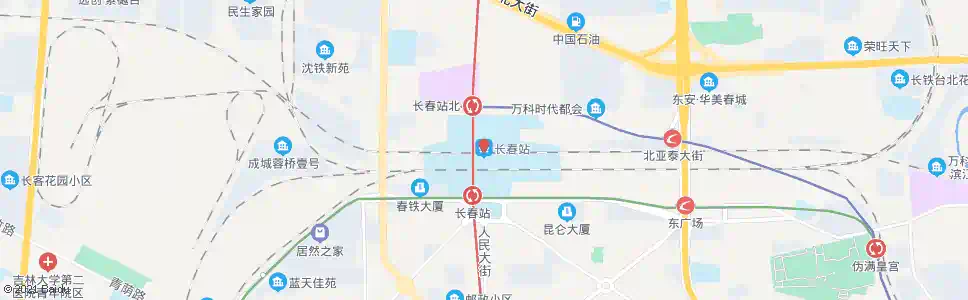 长春北三环路口_公交站地图_长春公交_妙搜公交查询2024