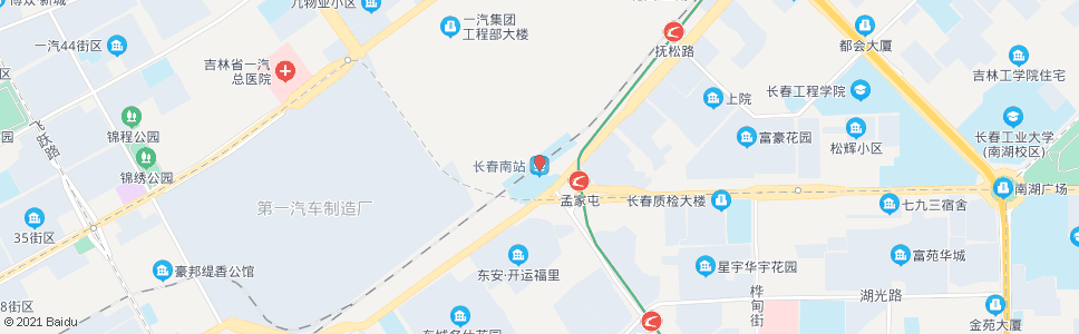 长春西南公司_公交站地图_长春公交_妙搜公交查询2024
