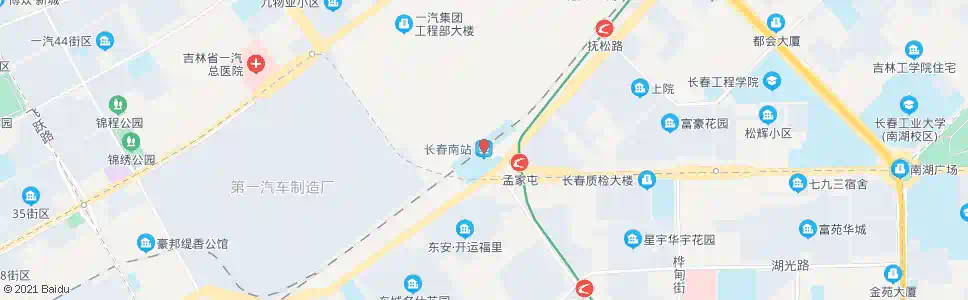 长春西南公司_公交站地图_长春公交_妙搜公交查询2024