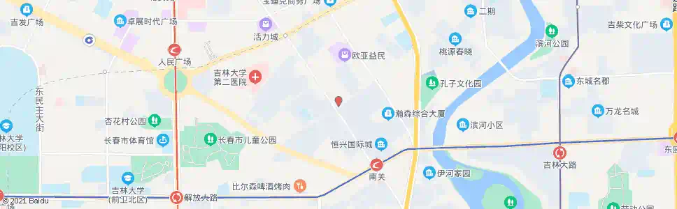 长春三道街_公交站地图_长春公交_妙搜公交查询2024