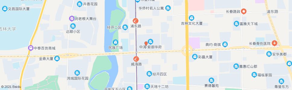 长春东南湖大路站_公交站地图_长春公交_妙搜公交查询2024
