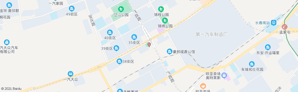 长春飞跃广场_公交站地图_长春公交_妙搜公交查询2024