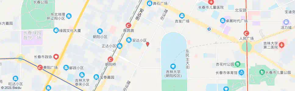 长春建设街_公交站地图_长春公交_妙搜公交查询2024