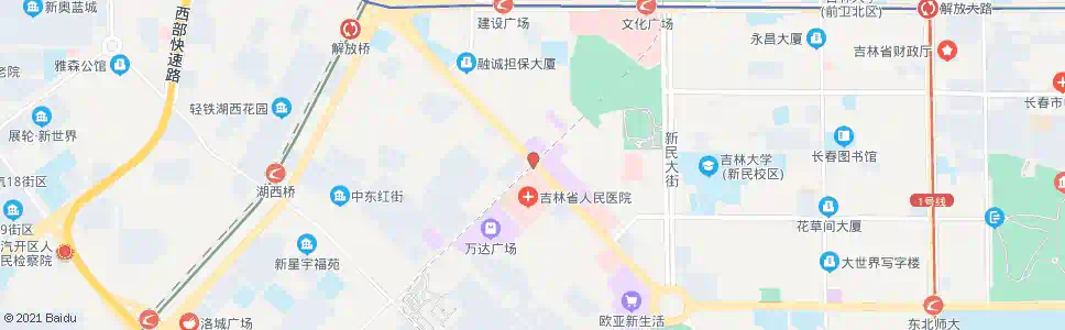 长春红旗街_公交站地图_长春公交_妙搜公交查询2024