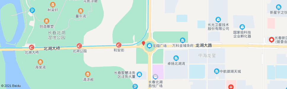 长春龙翔广场_公交站地图_长春公交_妙搜公交查询2024
