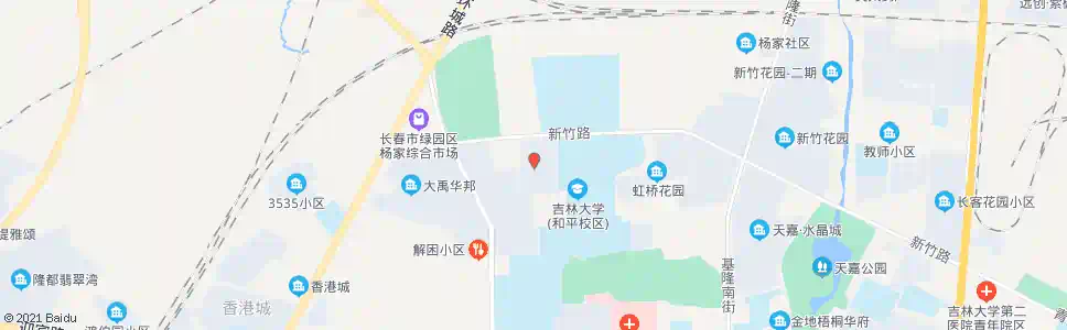 长春盈家瑞景花园_公交站地图_长春公交_妙搜公交查询2024