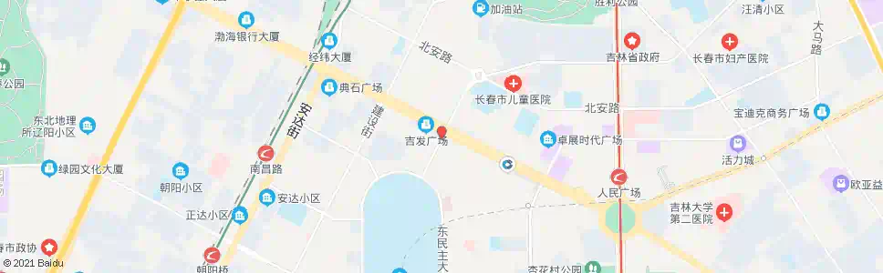 长春康平街_公交站地图_长春公交_妙搜公交查询2024