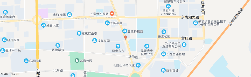 长春营口路(东环城路)_公交站地图_长春公交_妙搜公交查询2024