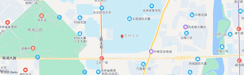 长春省交通学院_公交站地图_长春公交_妙搜公交查询2024