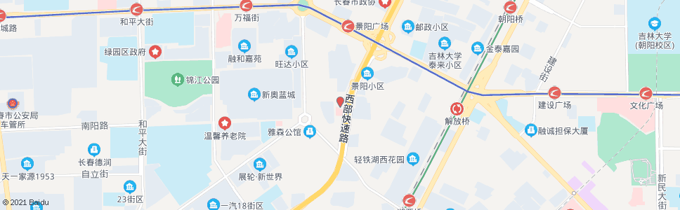长春绿园分局_公交站地图_长春公交_妙搜公交查询2024