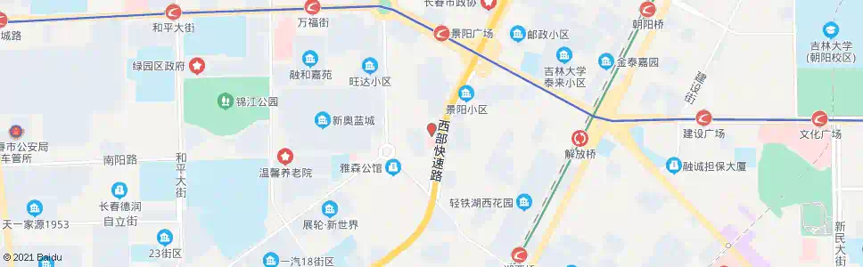 长春绿园分局_公交站地图_长春公交_妙搜公交查询2024