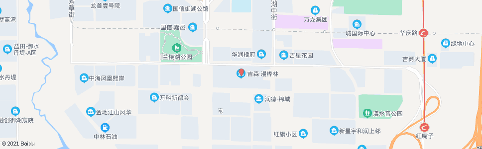 长春吉森漫桦林_公交站地图_长春公交_妙搜公交查询2024