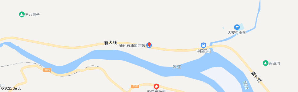 通化加油站(G201)_公交站地图_通化公交_妙搜公交查询2024