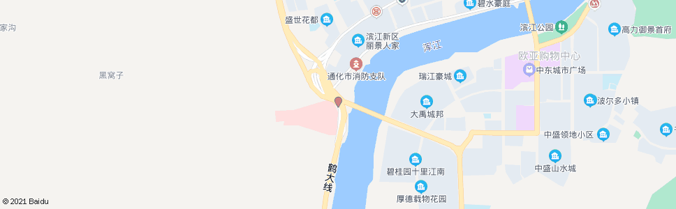 通化二0六医院_公交站地图_通化公交_妙搜公交查询2024