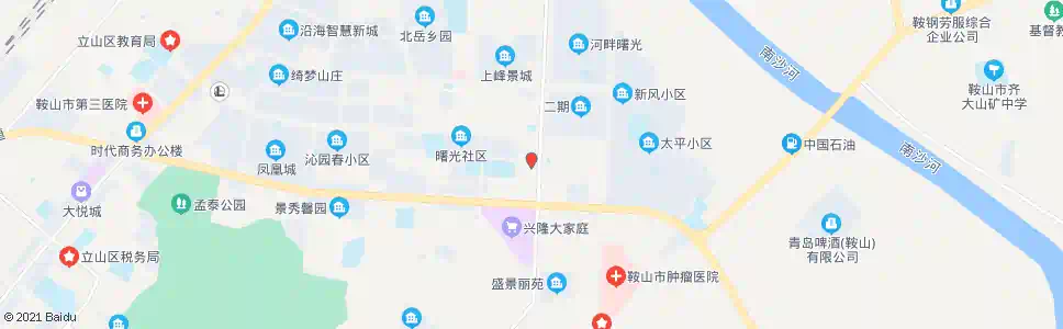 鞍山曙光路_公交站地图_鞍山公交_妙搜公交查询2024