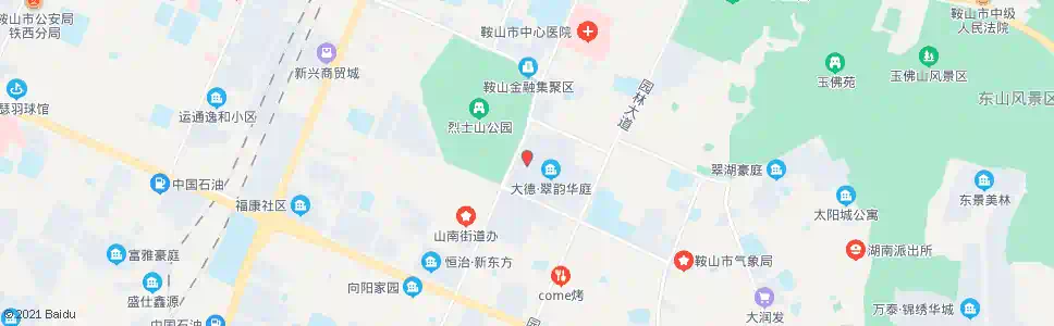 鞍山卫钢街_公交站地图_鞍山公交_妙搜公交查询2024