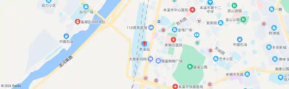 本溪大冶营_公交站地图_本溪公交_妙搜公交查询2024