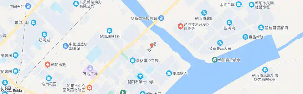 朝阳交警队东门_公交站地图_朝阳公交_妙搜公交查询2024