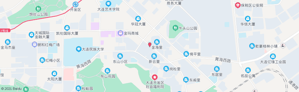 大连新云里_公交站地图_大连公交_妙搜公交查询2024