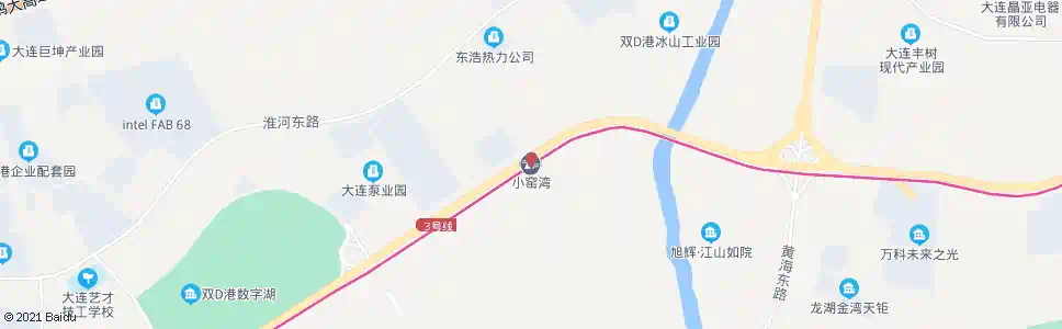 大连小窑湾轻轨站_公交站地图_大连公交_妙搜公交查询2024