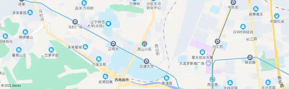 大连西山小区_公交站地图_大连公交_妙搜公交查询2024