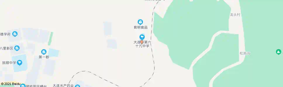 大连龙头镇中心小学_公交站地图_大连公交_妙搜公交查询2024