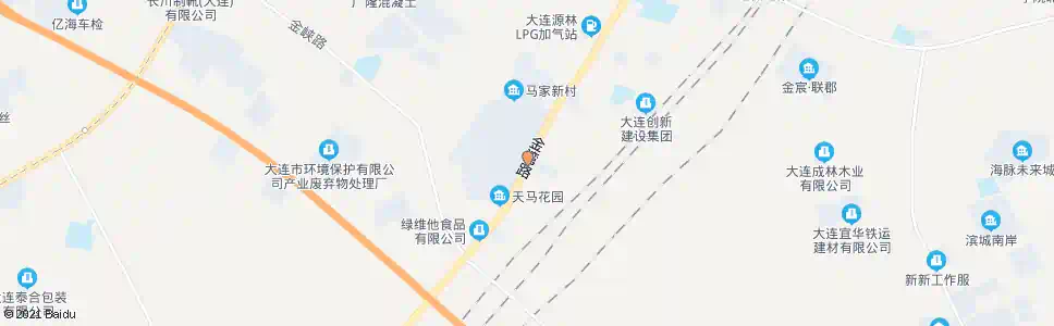 大连马家新村_公交站地图_大连公交_妙搜公交查询2024