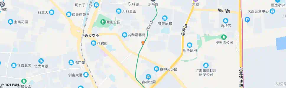 大连高云街_公交站地图_大连公交_妙搜公交查询2024