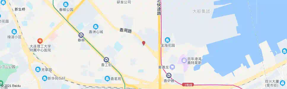 大连工人村_公交站地图_大连公交_妙搜公交查询2024