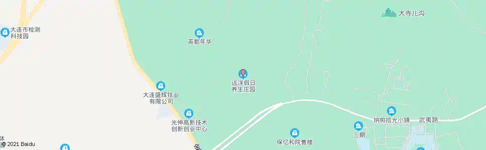 大连远洋假日_公交站地图_大连公交_妙搜公交查询2024